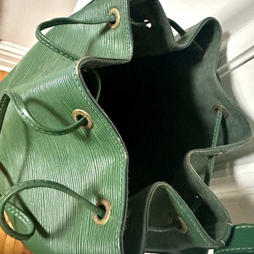 LOUIS VUITTON Petit Bag Noe Epi Green - Picture 4 of 5